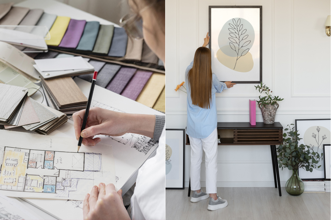 interior design vs decorator